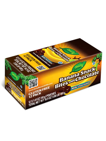 Banana Bites with Milk Chocolate